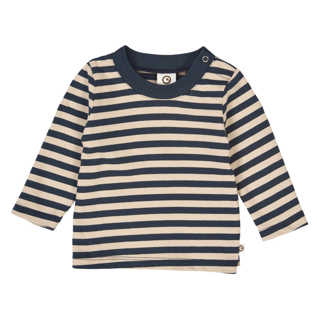 müsli Babylangarmshirt L_S Tee Oak/ Night blue 690000267