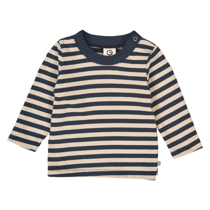müsli Babylangarmshirt L_S Tee Oak/ Night blue 690000267