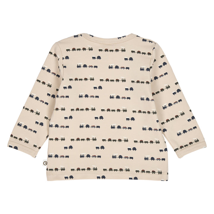 müsli Babylangarmshirt L_S Tee Oak/ Root/ Deep green 690000269