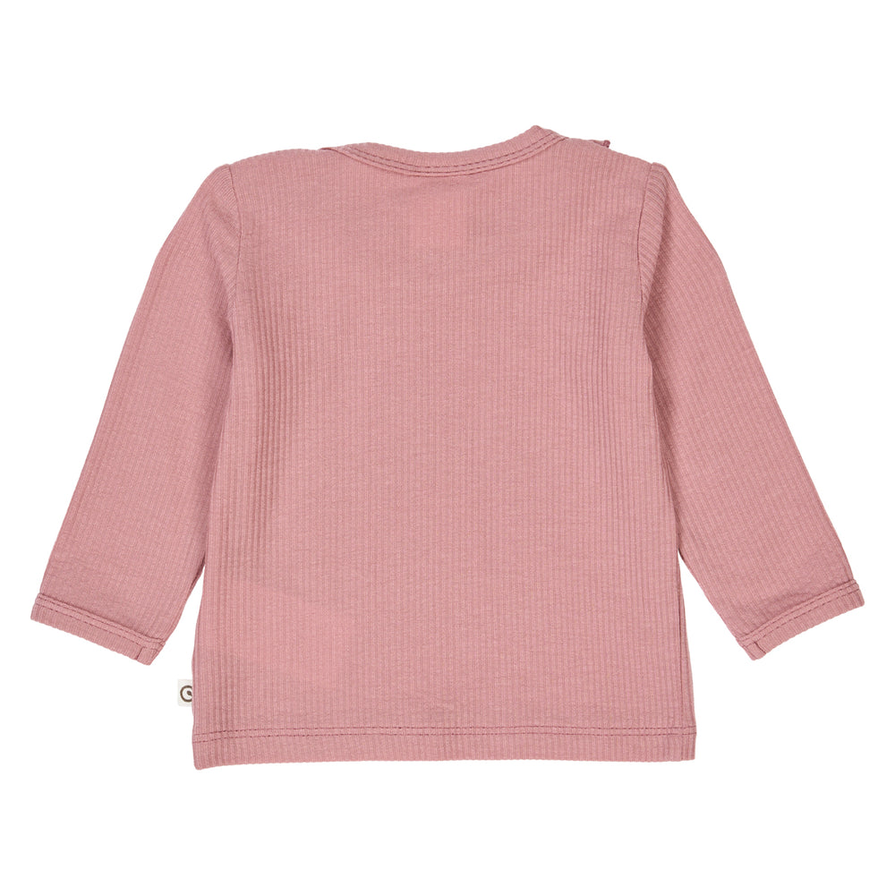 müsli Babylangarmshirt L_S Tee Nostalgia Rose 017151200