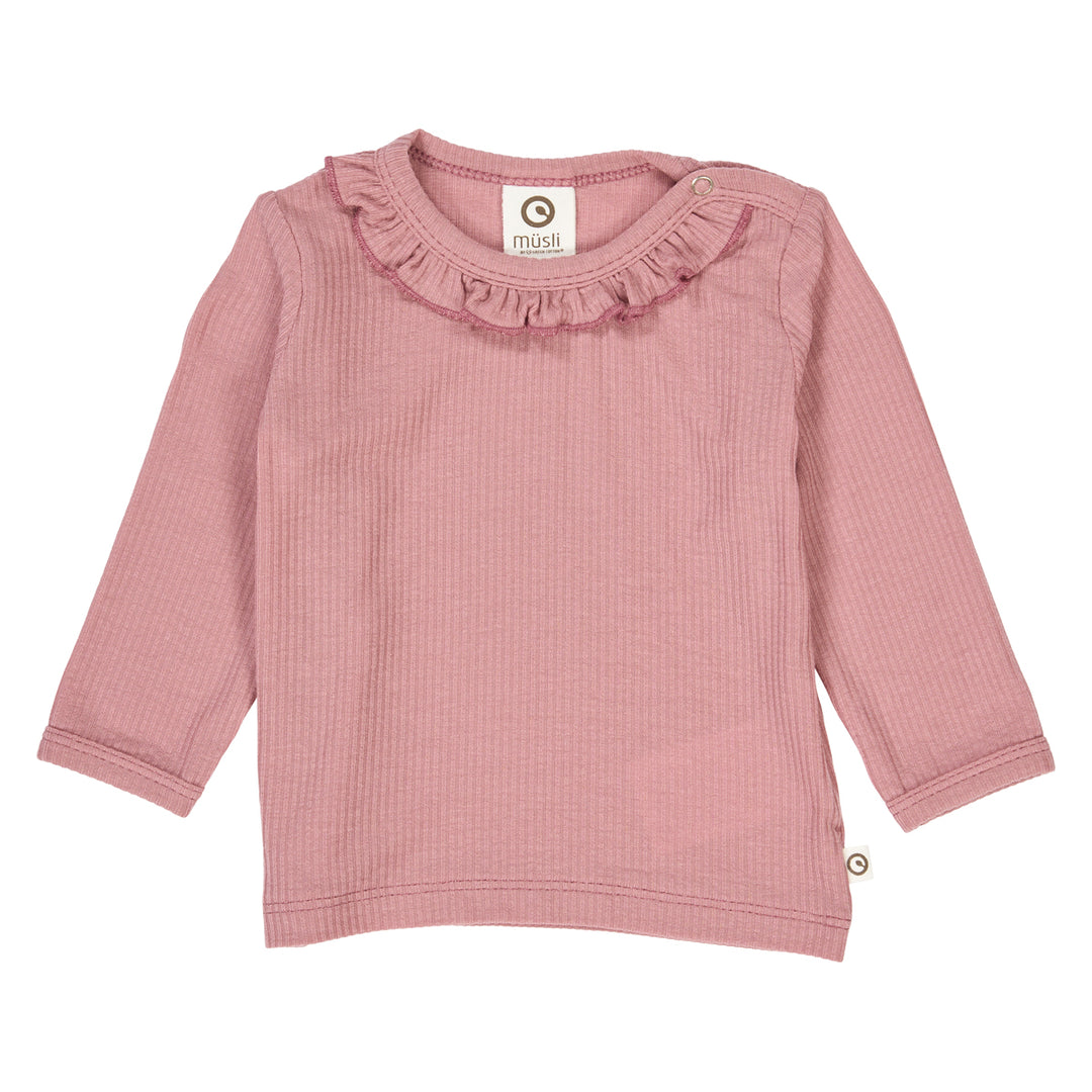 müsli Babylangarmshirt L_S Tee Nostalgia Rose 017151200