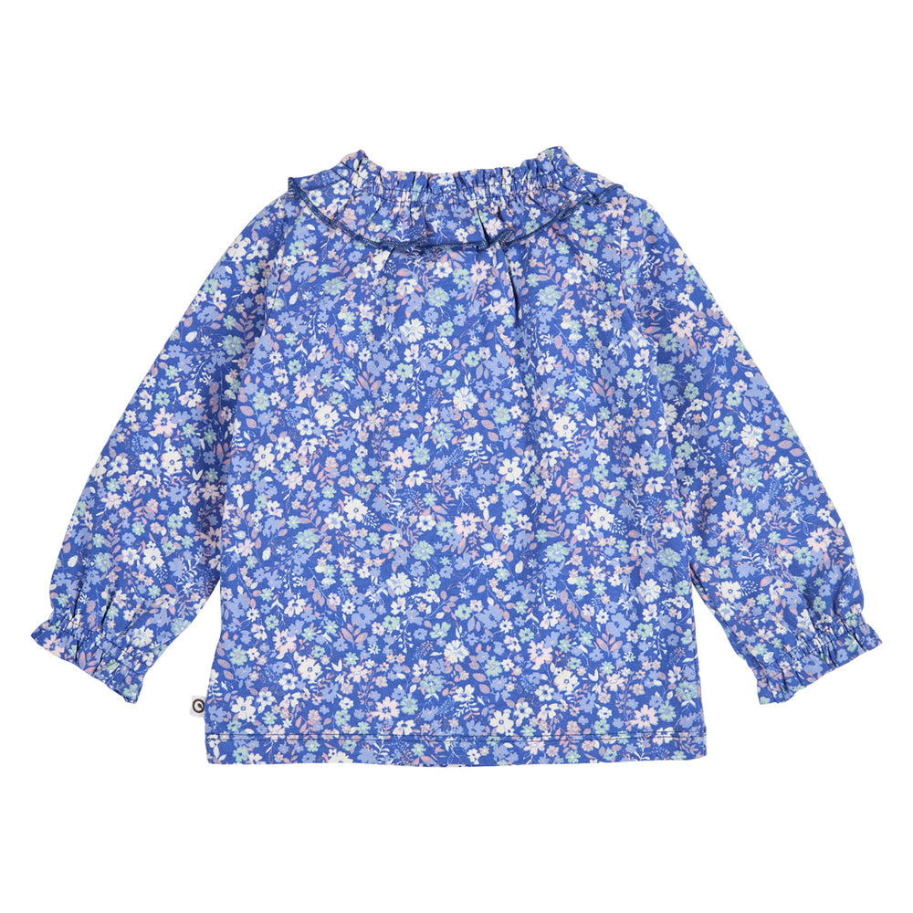 müsli Babylangarmshirt L_S Tee Azure blue/ Nectar/ Tofu 690000307