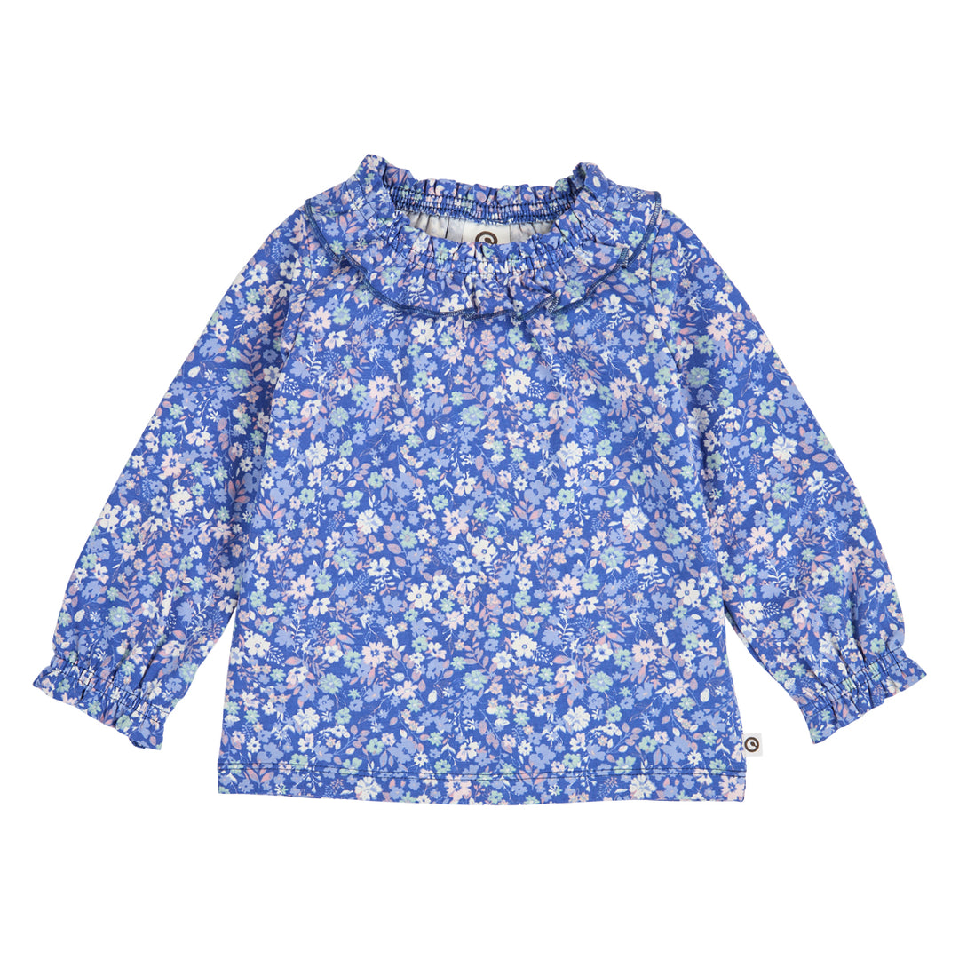 müsli Babylangarmshirt L_S Tee Azure blue/ Nectar/ Tofu 690000307