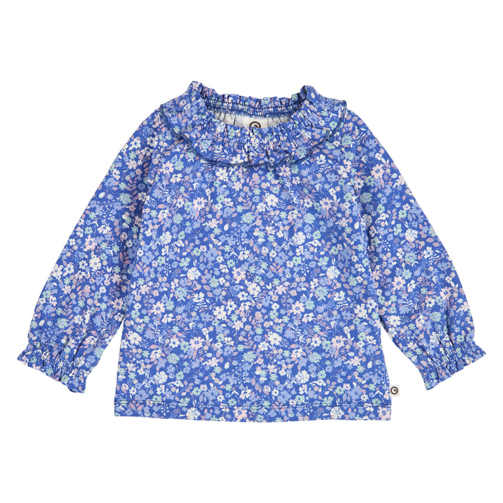 müsli Babylangarmshirt L_S Tee Azure blue/ Nectar/ Tofu 690000307