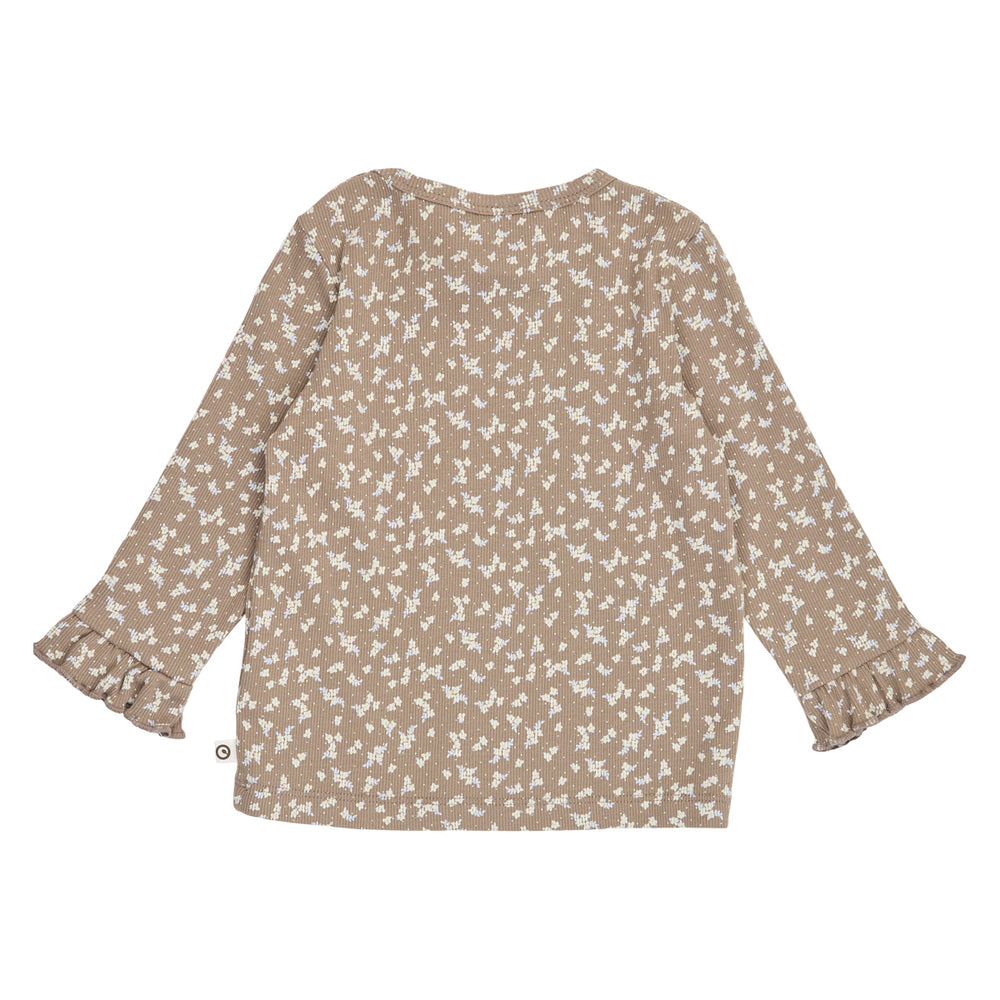 müsli Babylangarmshirt L_S Tee Walnut/ Oak/ Mauve 690000328
