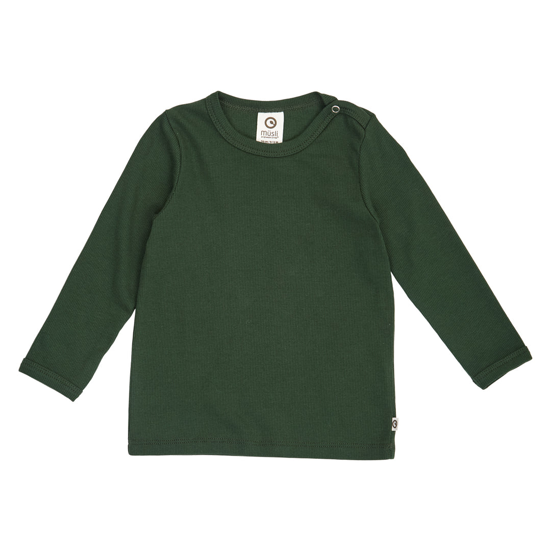 müsli Babylangarmshirt L_S Tee Forest green 019591801