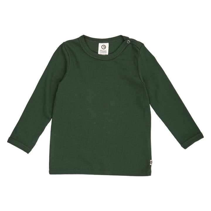 müsli Babylangarmshirt L_S Tee Forest green 019591801