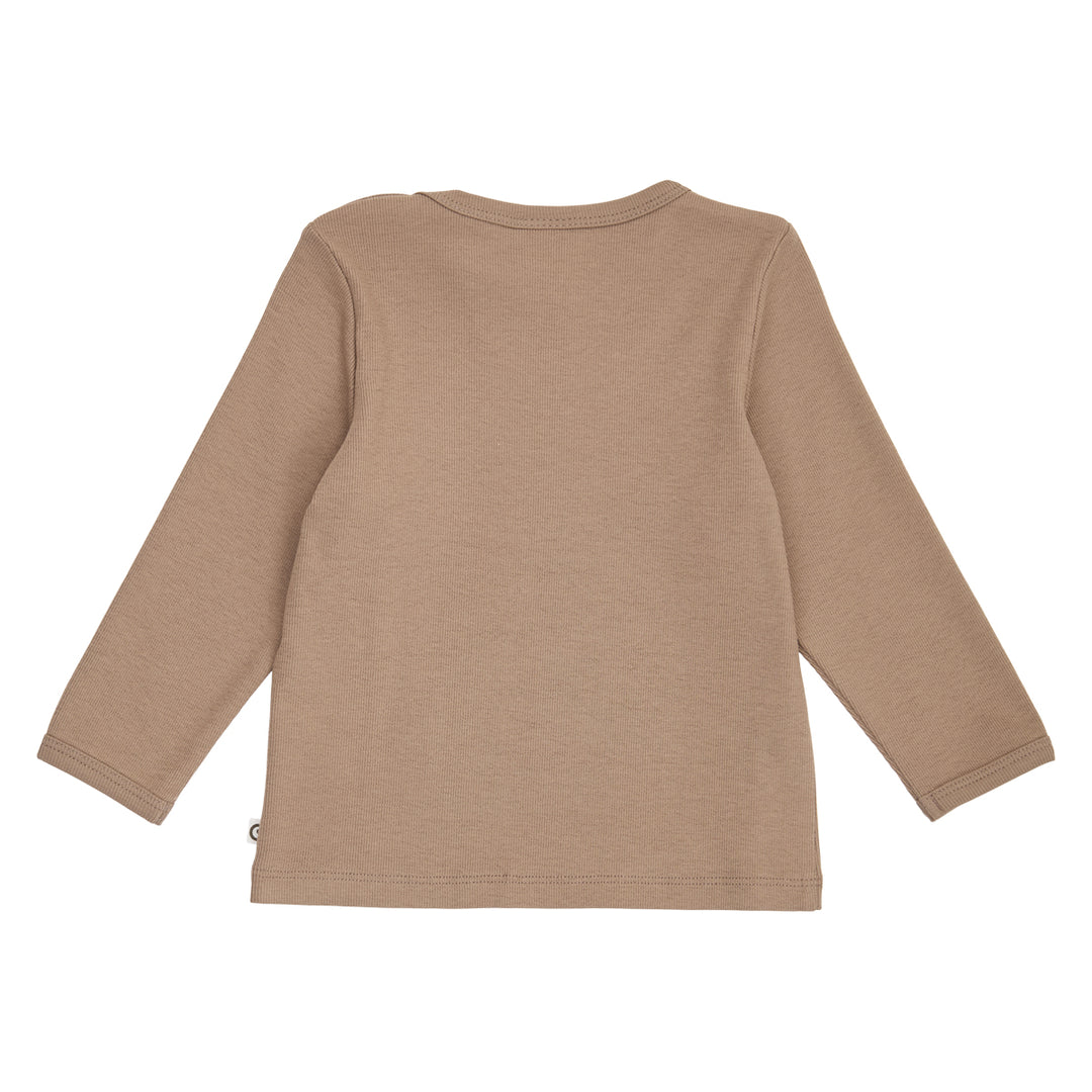 müsli Babylangarmshirt L_S Tee Walnut 017080802