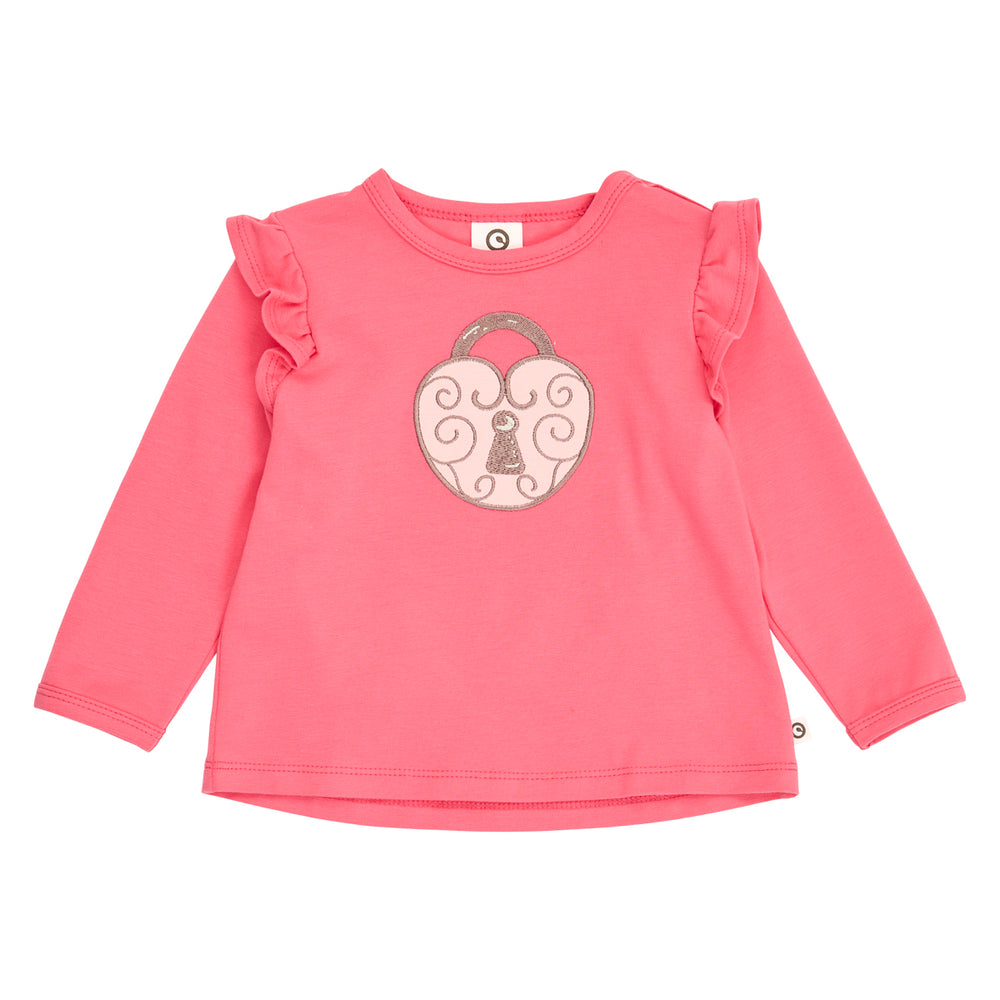 müsli Babylangarmshirt L_S Tee Rouge Red 018175500