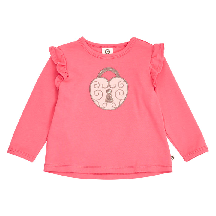 müsli Babylangarmshirt L_S Tee Rouge Red 018175500