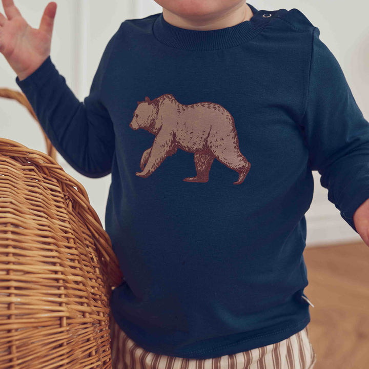 müsli Babylangarmshirt L_S Tee Navy 019403101