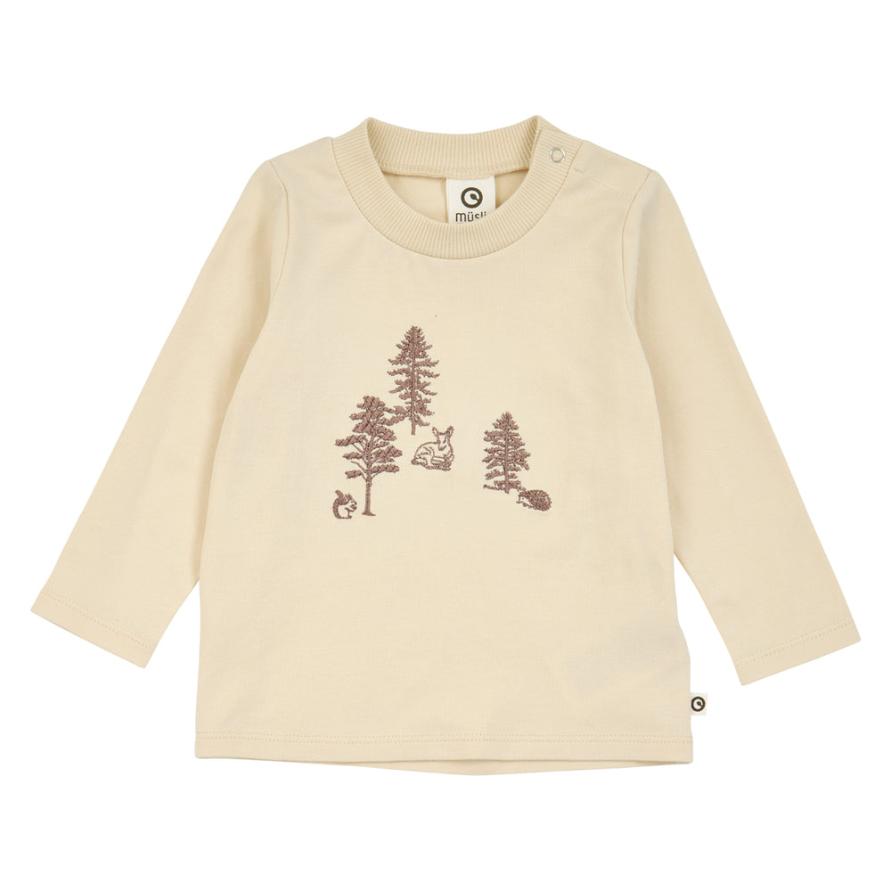 müsli Babylangarmshirt L_S Tee Oak 013040001