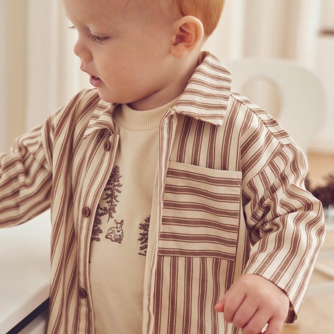 müsli Babylangarmshirt L_S Tee Oak/ Walnut 690000338