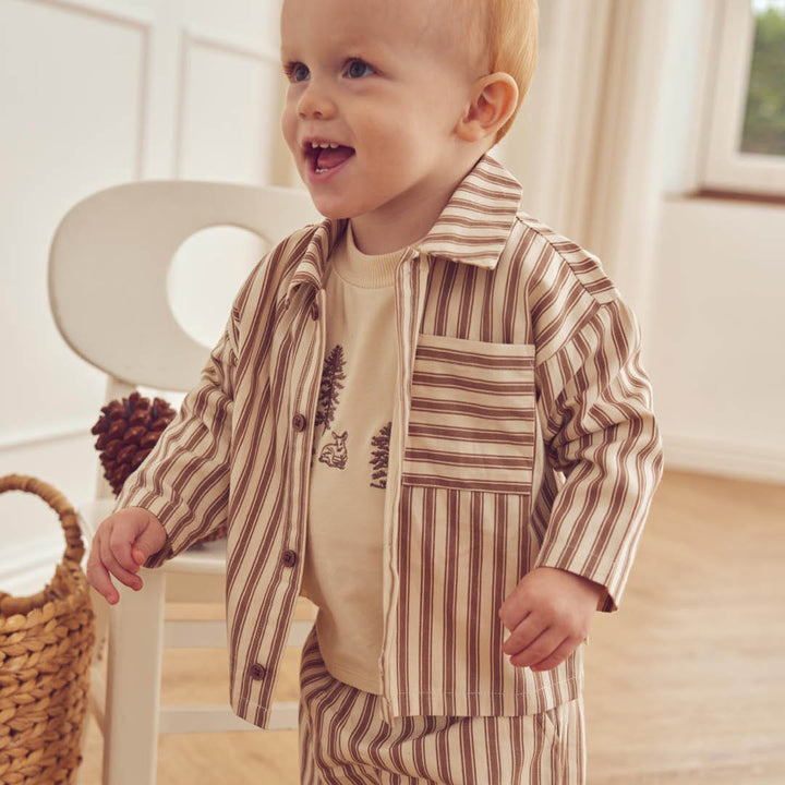 müsli Babylangarmshirt L_S Tee Oak/ Walnut 690000338