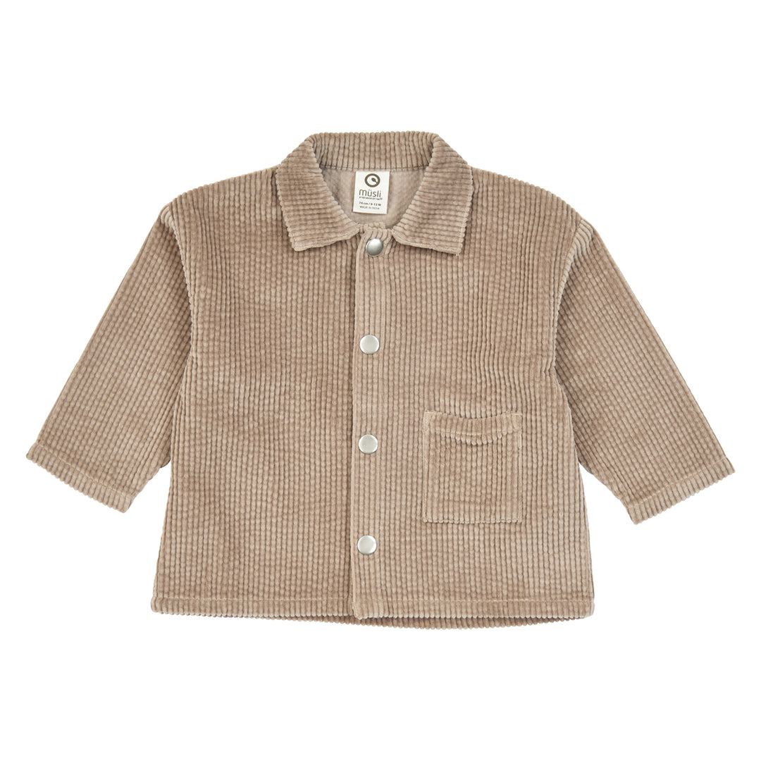 müsli Babylangarmshirt L_S Tee Walnut 017080802