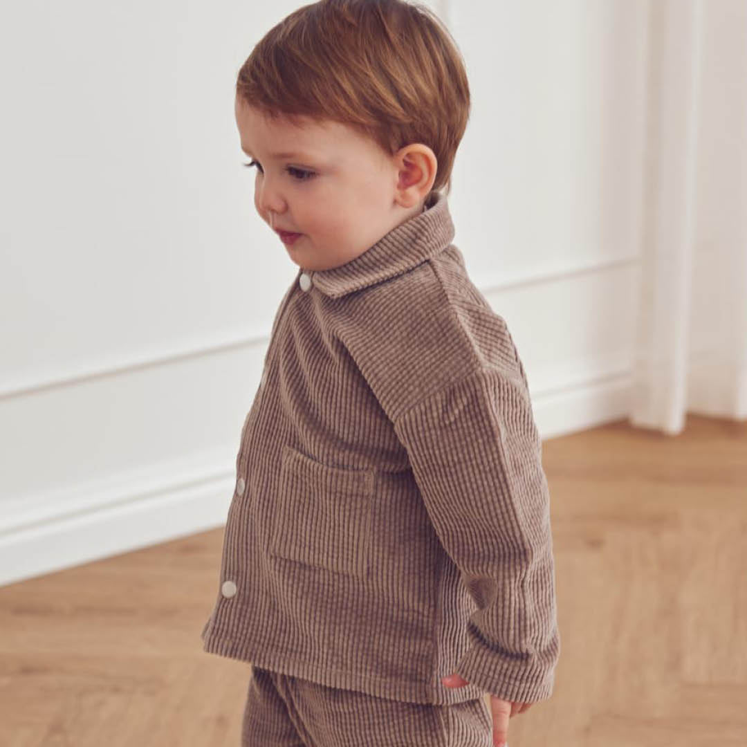müsli Babylangarmshirt L_S Tee Walnut 017080802