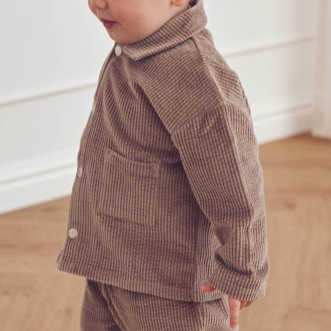 müsli Babylangarmshirt L_S Tee Walnut 017080802