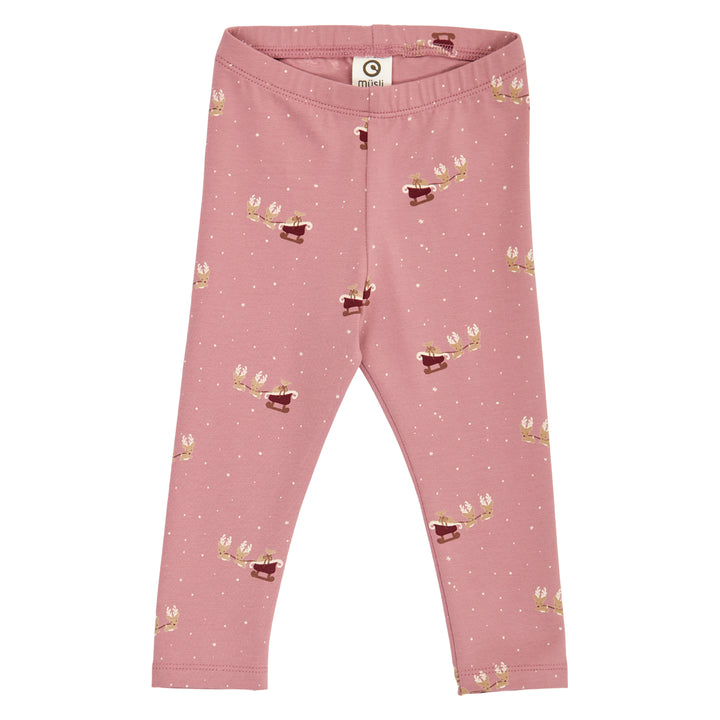 müsli Babyleggings Leggings Nostalgia rose/ Cabernet/ Balsam cream 690000315