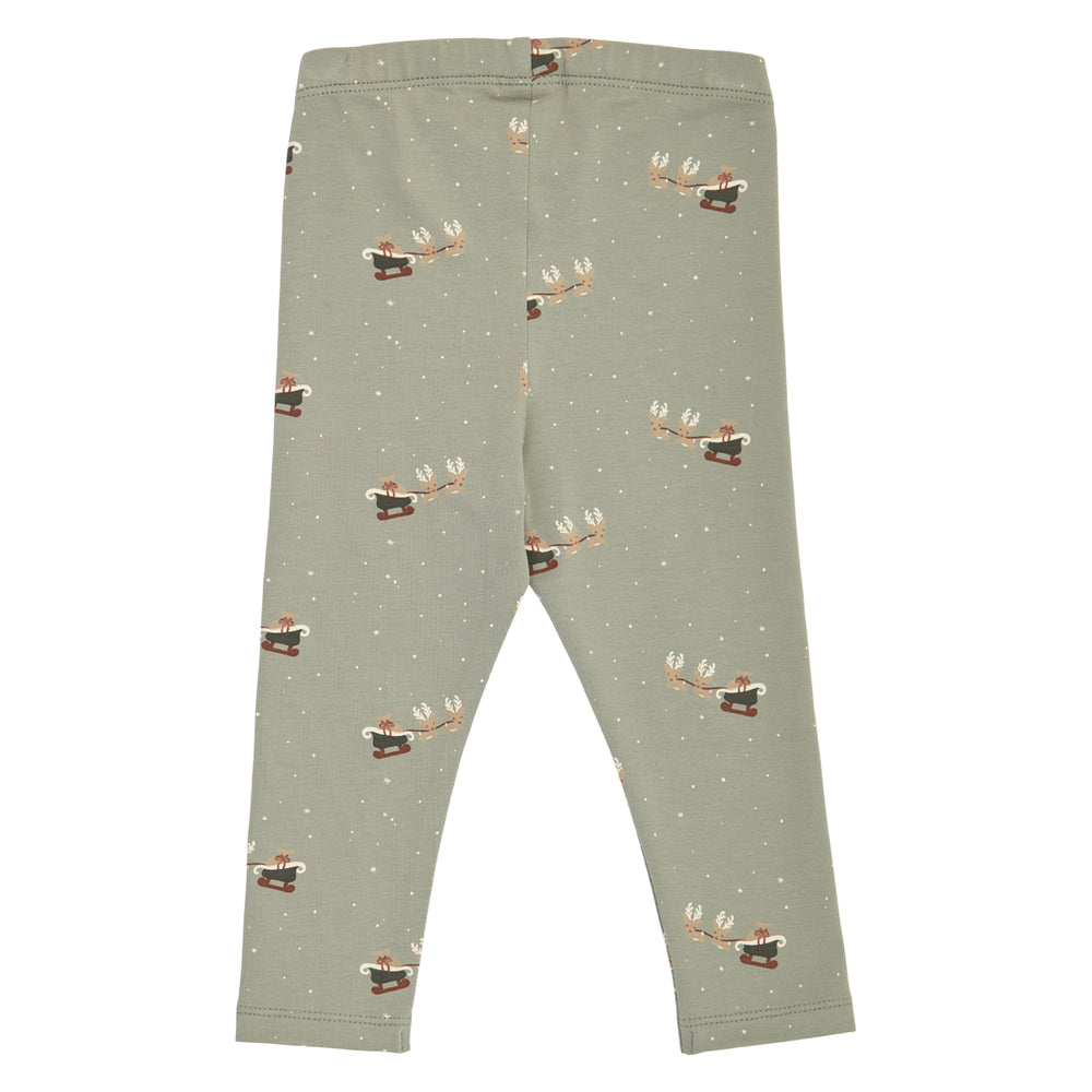 müsli Babyleggings Leggings Shadow/ Deep green/ Balsam cream 690000316
