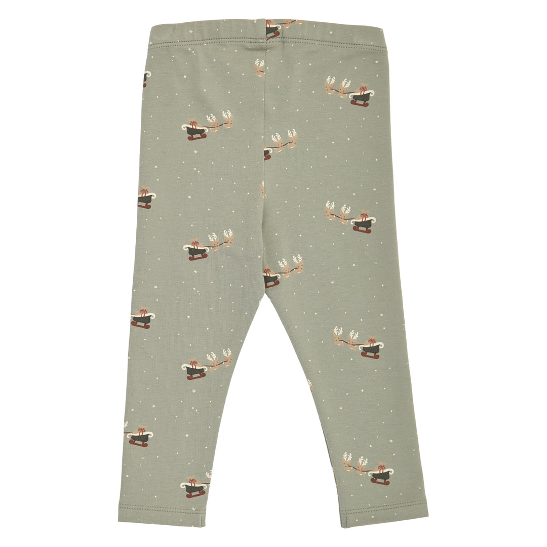 müsli Babyleggings Leggings Shadow/ Deep green/ Balsam cream 690000316