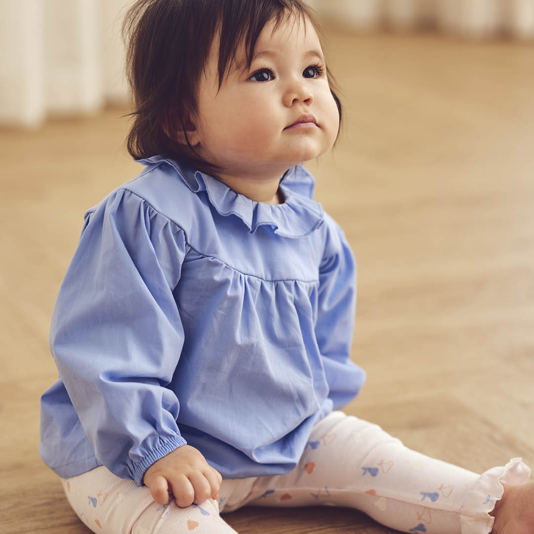 müsli Babyleggings Leggings Primrose/ Shell blue/ Tofu 690000304
