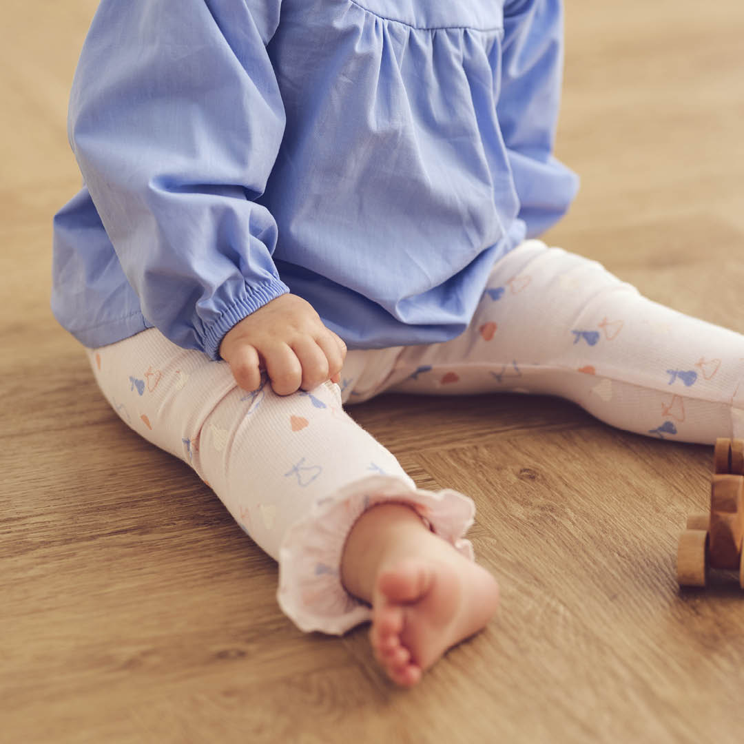 müsli Babyleggings Leggings Primrose/ Shell blue/ Tofu 690000304