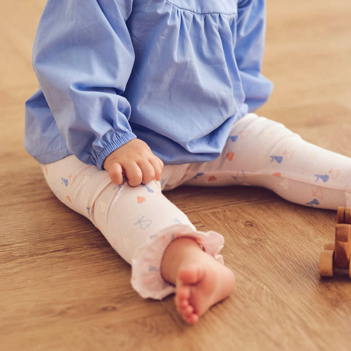 müsli Babyleggings Leggings Primrose/ Shell blue/ Tofu 690000304