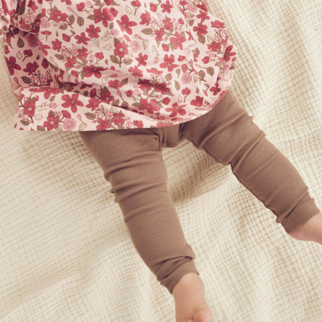 müsli Babyleggings Leggings Walnut 017080802