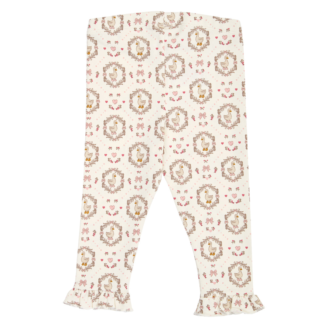 müsli Babyleggings Leggings Balsam cream/ Blush/ Baroque rose 690000341