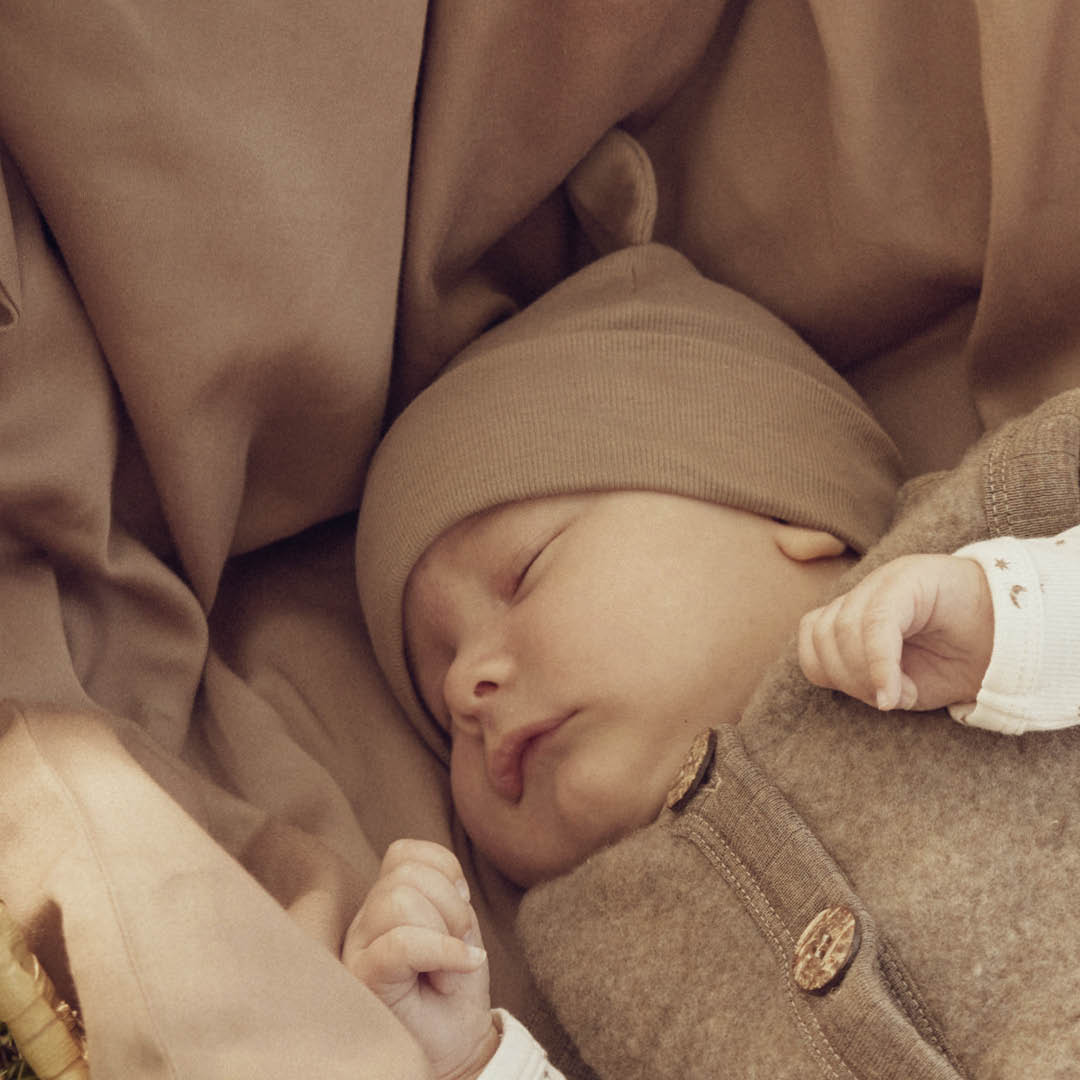 müsli Babymütze Headwear Walnut 017080802