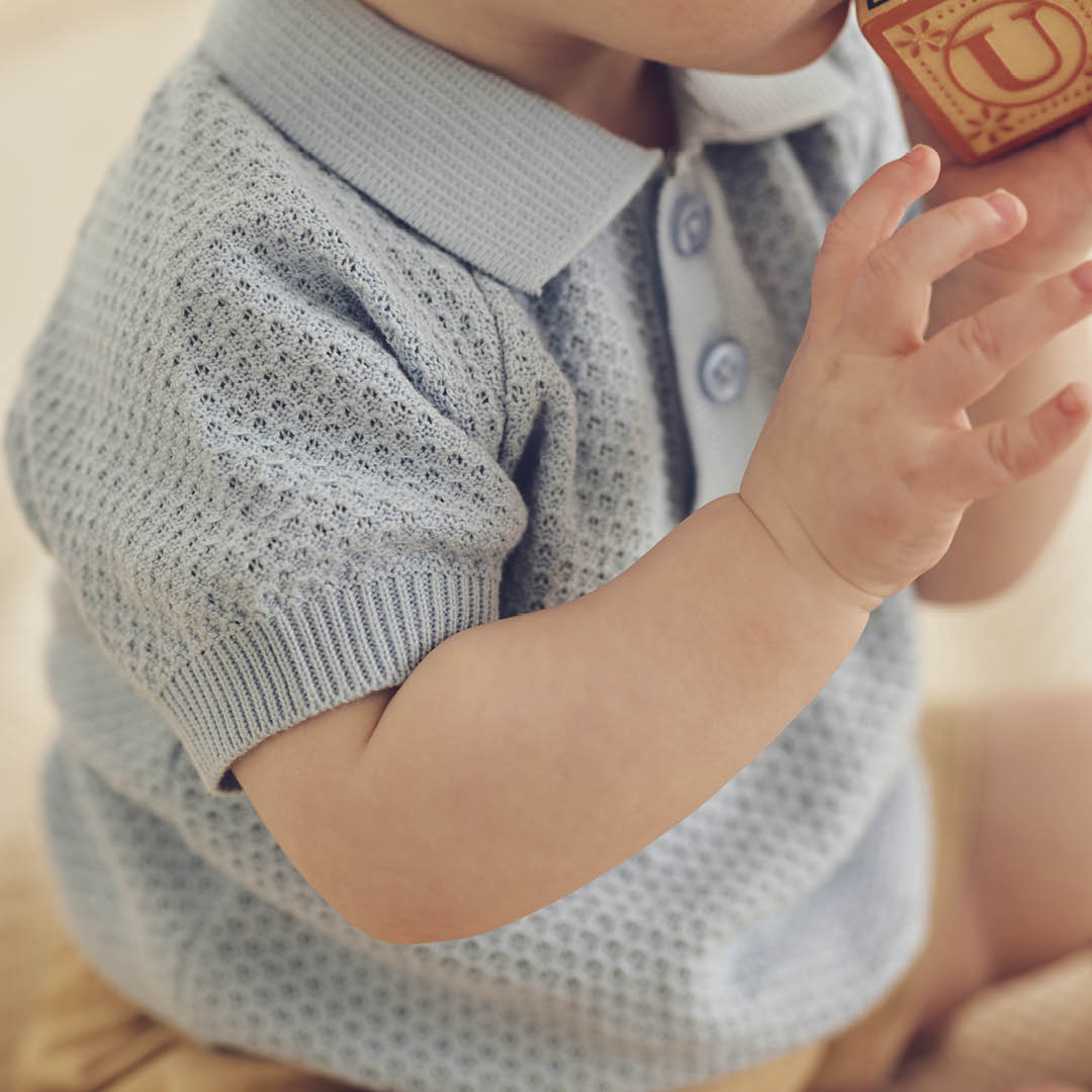 müsli Babypolohemd S_S Tee Ocean 014421102