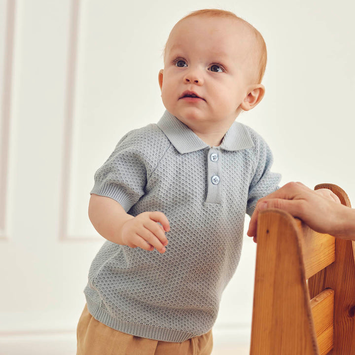 müsli Babypolohemd S_S Tee Ocean 014421102