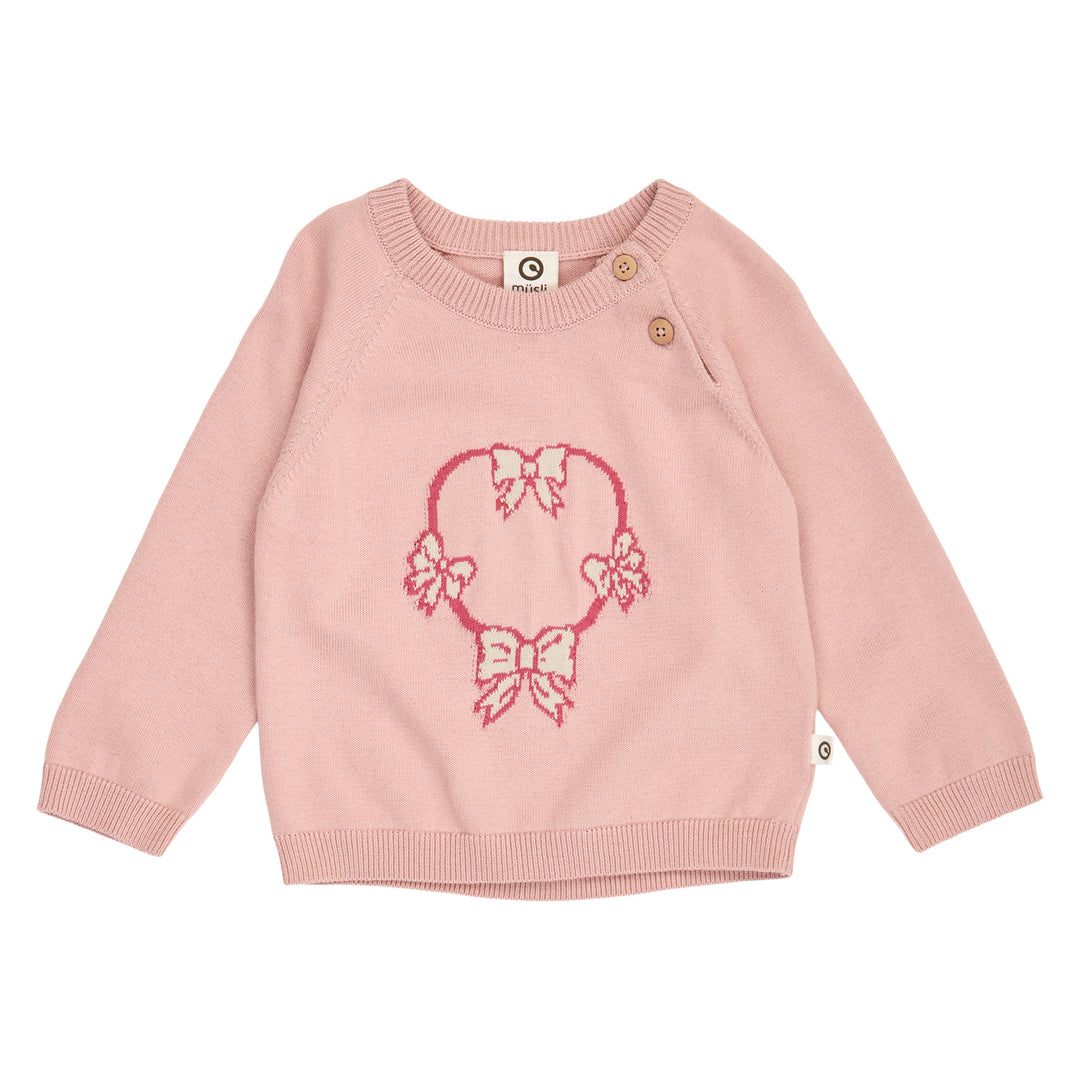 müsli Babypullover L_S Tee Blush 014150801