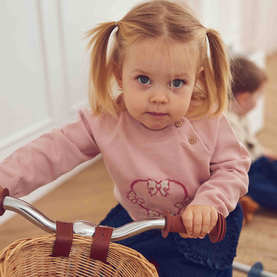 müsli Babypullover L_S Tee Blush 014150801