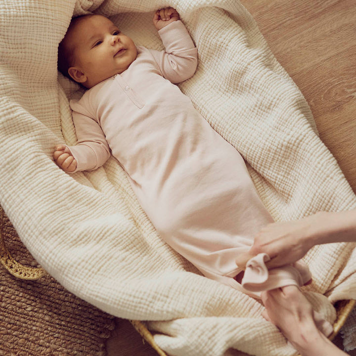 müsli Babyschlafanzug mit Knotenverschluss Bodystockings Nightingale 014380306