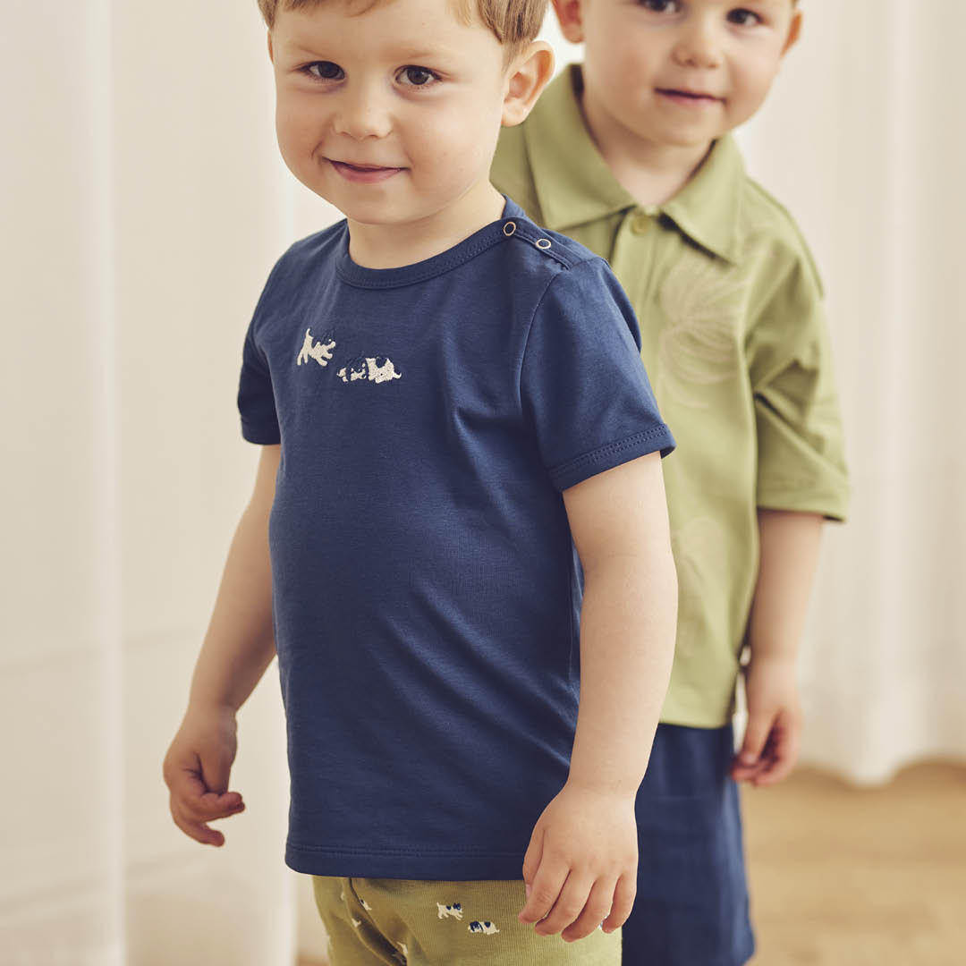 müsli Babyshirt S_S Tee Navy 019403101