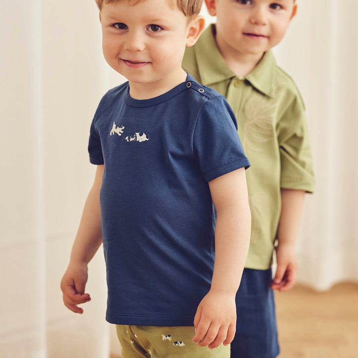 müsli Babyshirt S_S Tee Navy 019403101