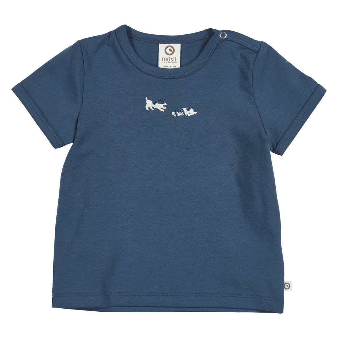 müsli Babyshirt S_S Tee Navy 019403101