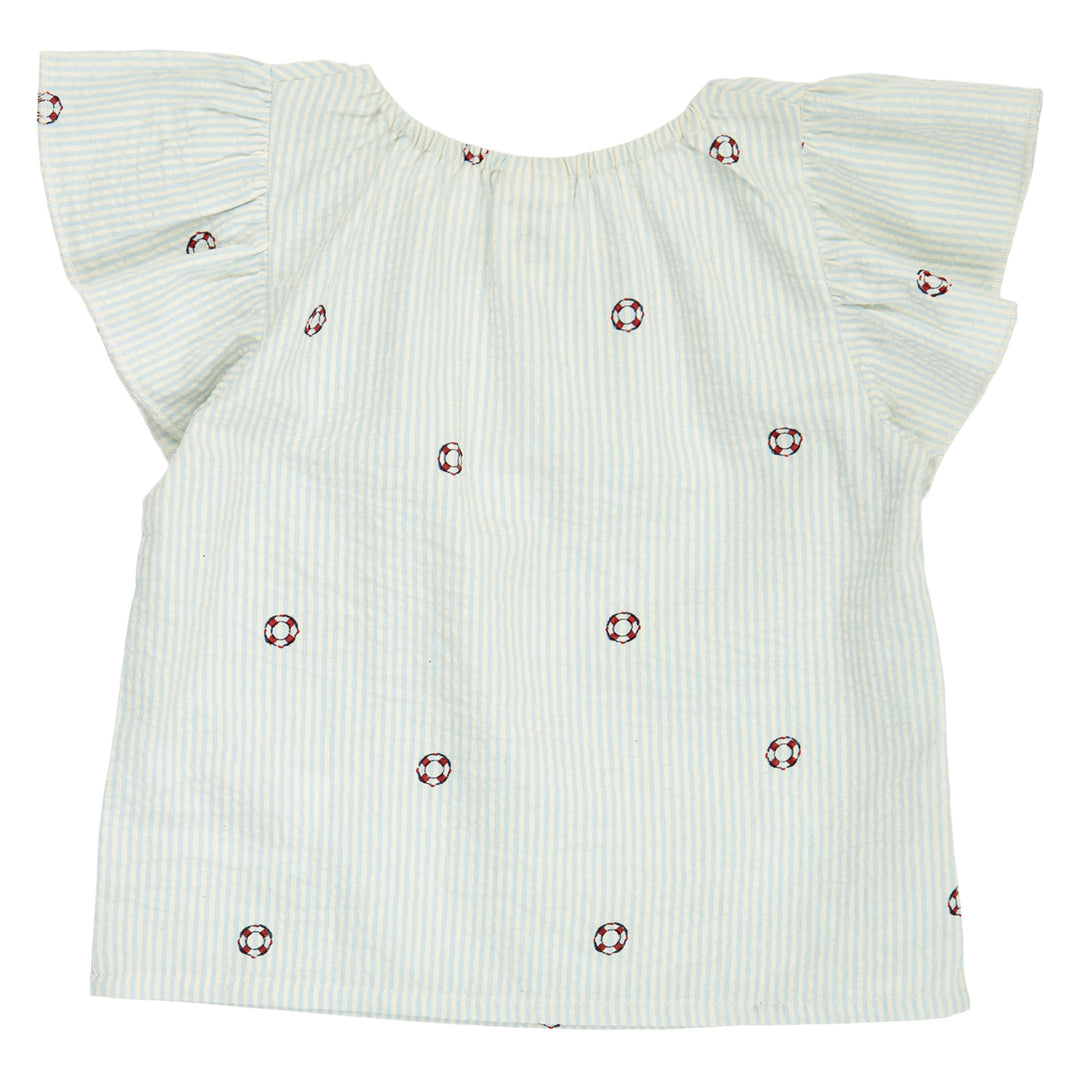 müsli Babyshirt S_S Tee Tofu/ Ocean/ Mineral red 690000311