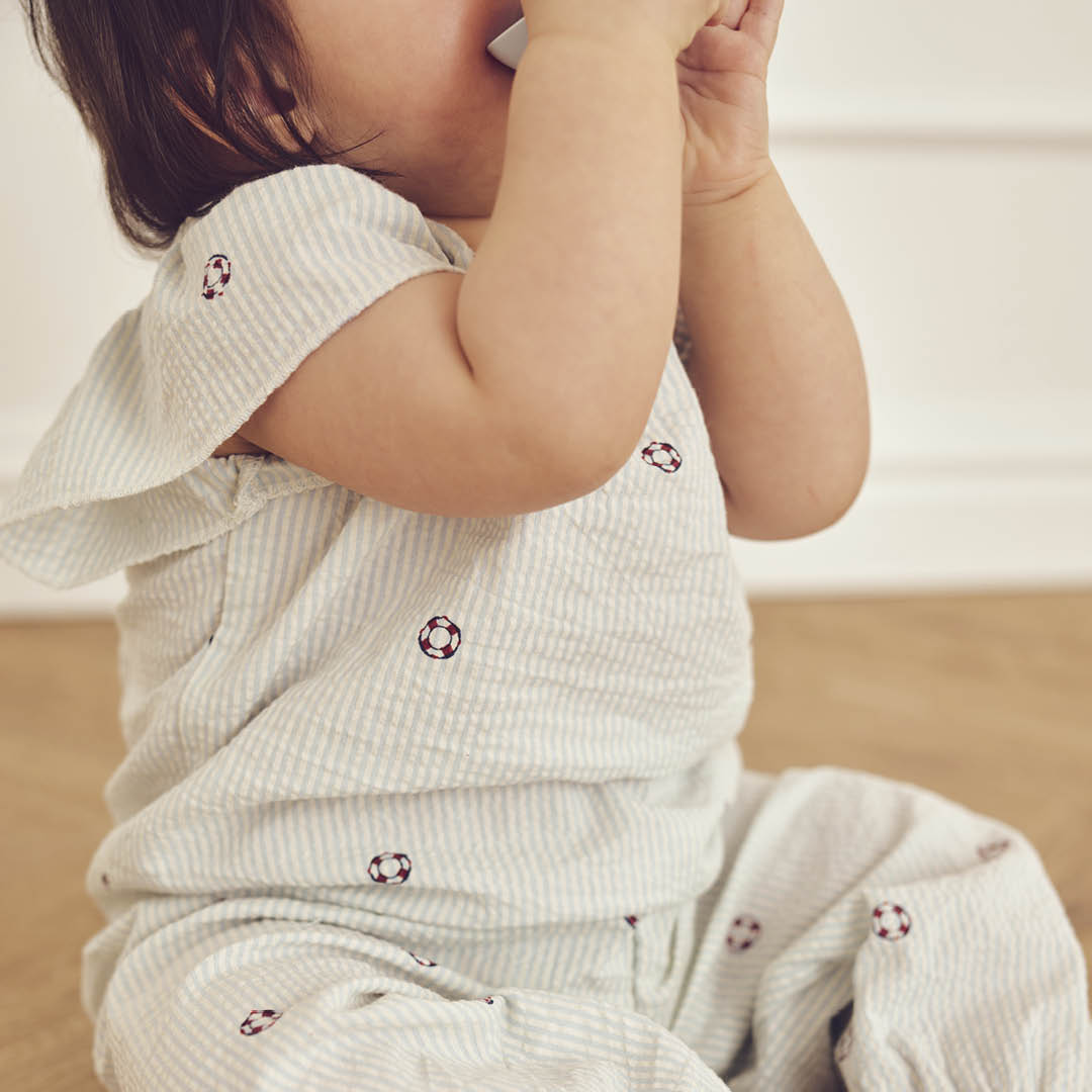 müsli Babyshirt S_S Tee Tofu/ Ocean/ Mineral red 690000311