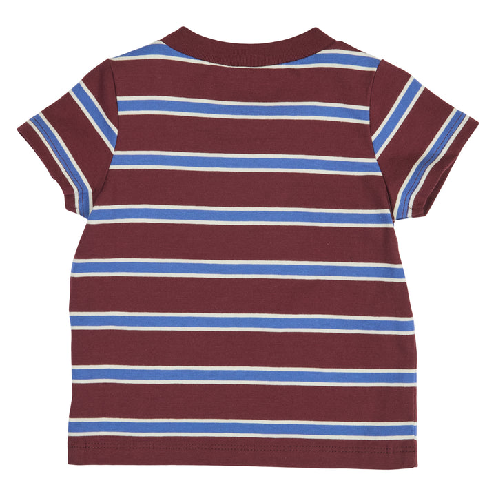 müsli Babyshirt S_S Tee Russet/ Azure blue/ Tofu 690000302