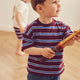 müsli Babyshirt S_S Tee Russet/ Azure blue/ Tofu 690000302