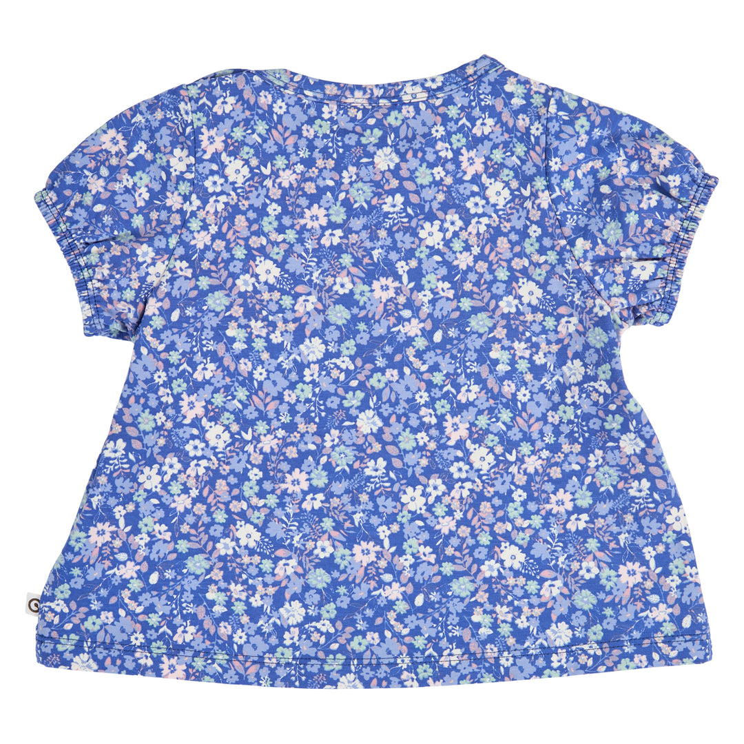müsli Babyshirt S_S Tee Azure blue/ Nectar/ Tofu 690000307