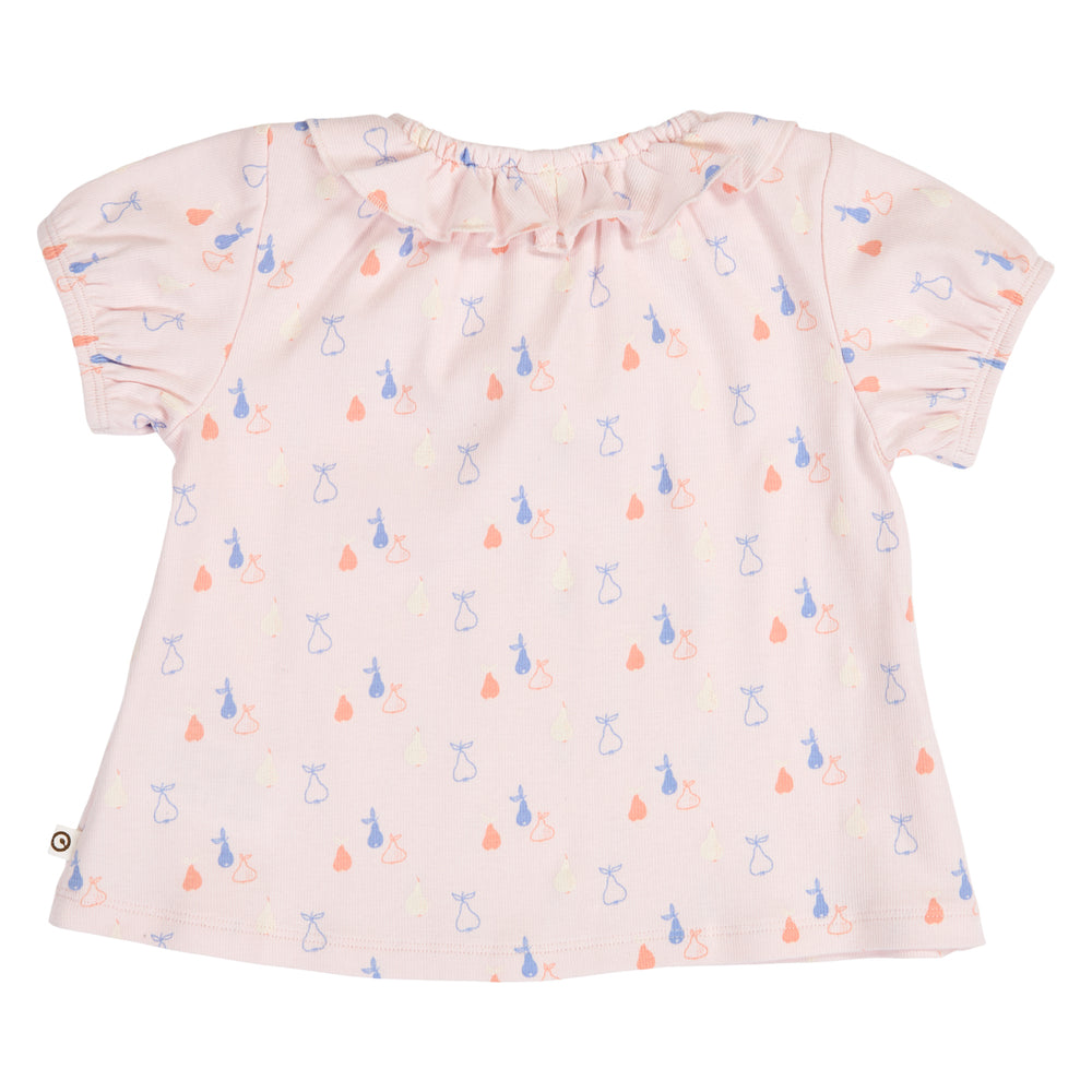 müsli Babyshirt S_S Tee Primrose/ Shell blue/ Tofu 690000304