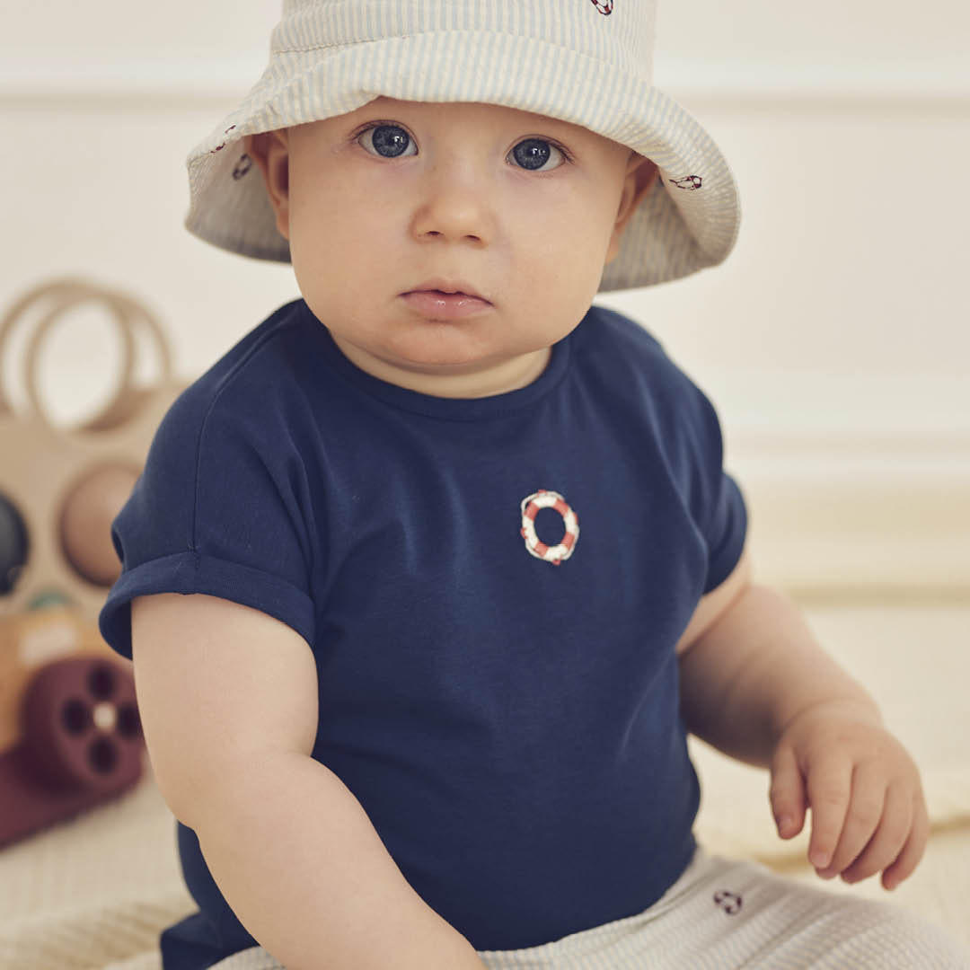müsli Babyshirt S_S Tee Navy 019403101