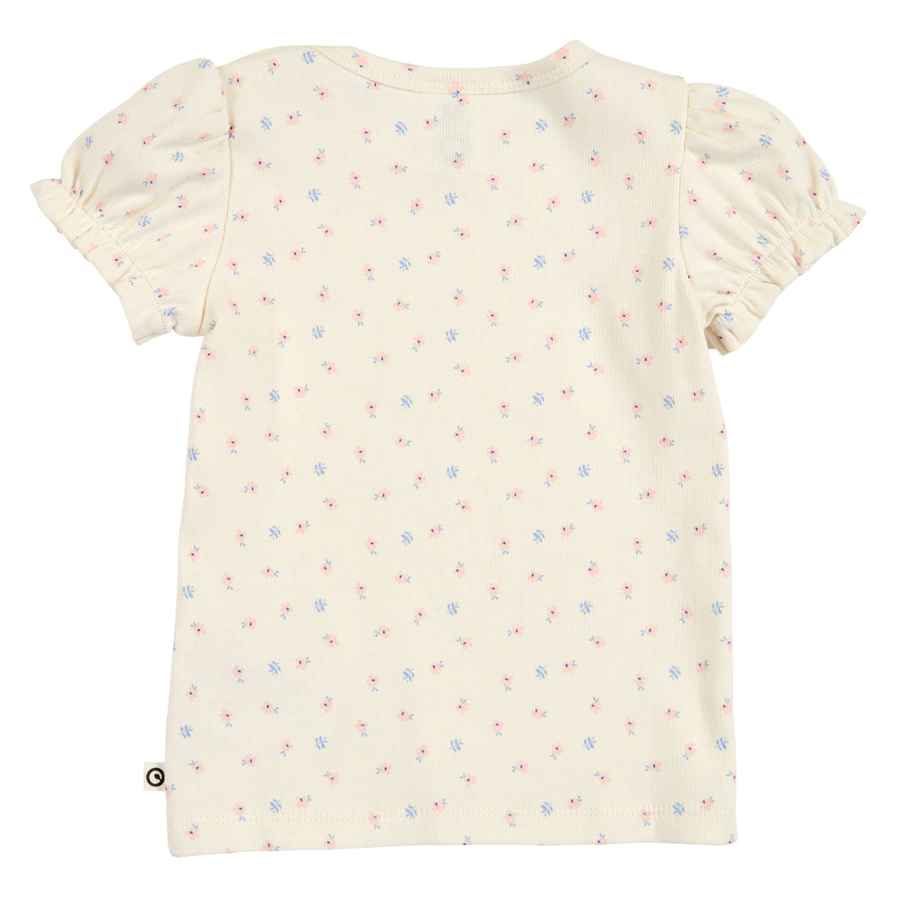 müsli Babyshirt S_S Tee Tofu/ Nectar/ shell blue 690000313