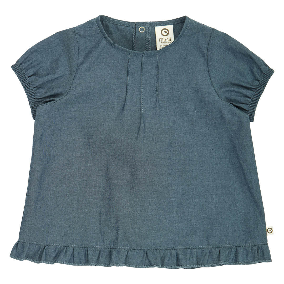 müsli Babyshirt S_S Tee Chambray 563018901