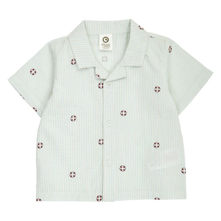 müsli Babyshirt S_S Tee Tofu/ Ocean/ Mineral red 690000311