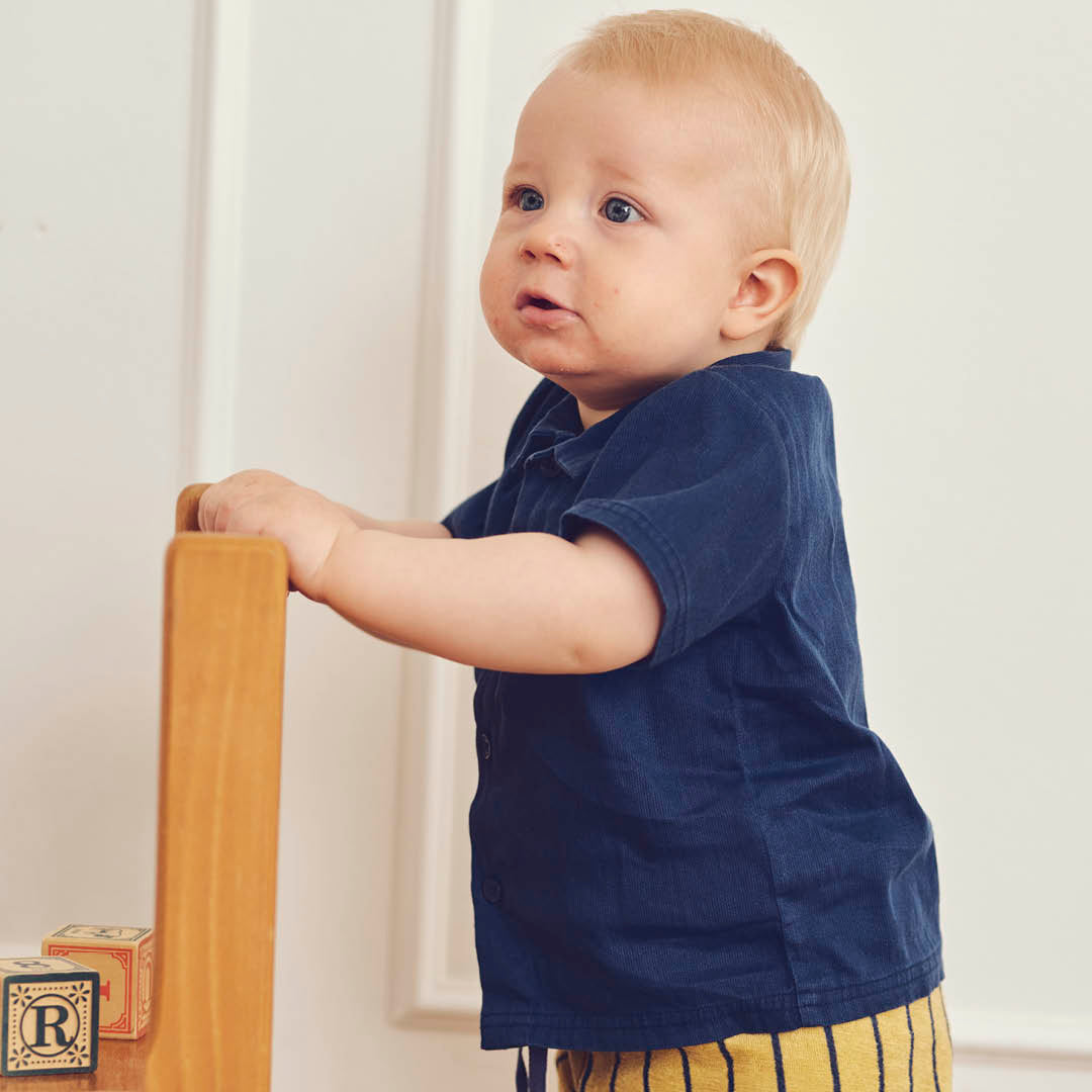 müsli Babyshirt S_S Tee Navy 019403101