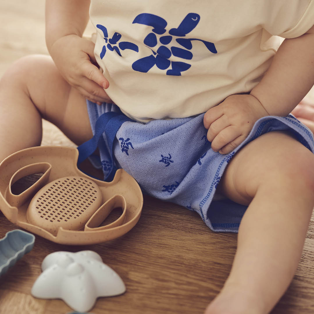 müsli Babyshorts Pants Azure blue/ Shell blue 690000301